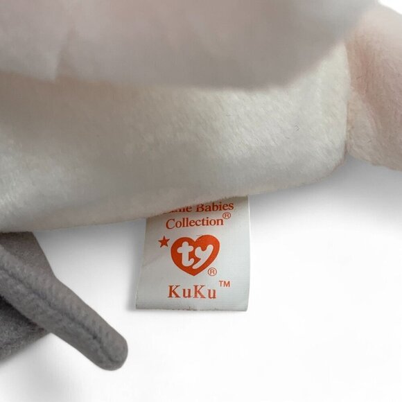 TY Beanie Babies "KuKu" The Cockatiel 8" Plush Toy Collectible 1998 NWT - Picture 4 of 6